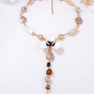 Collar largo de Flor