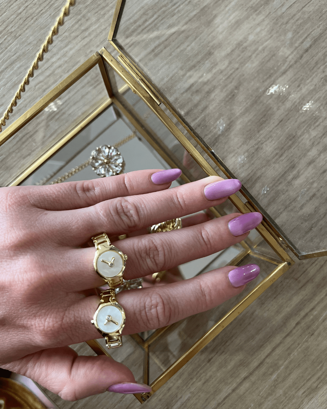 Anillo Reloj Clásico
