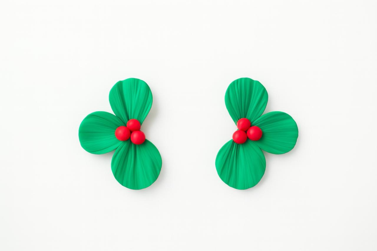 Aros Flores verdes